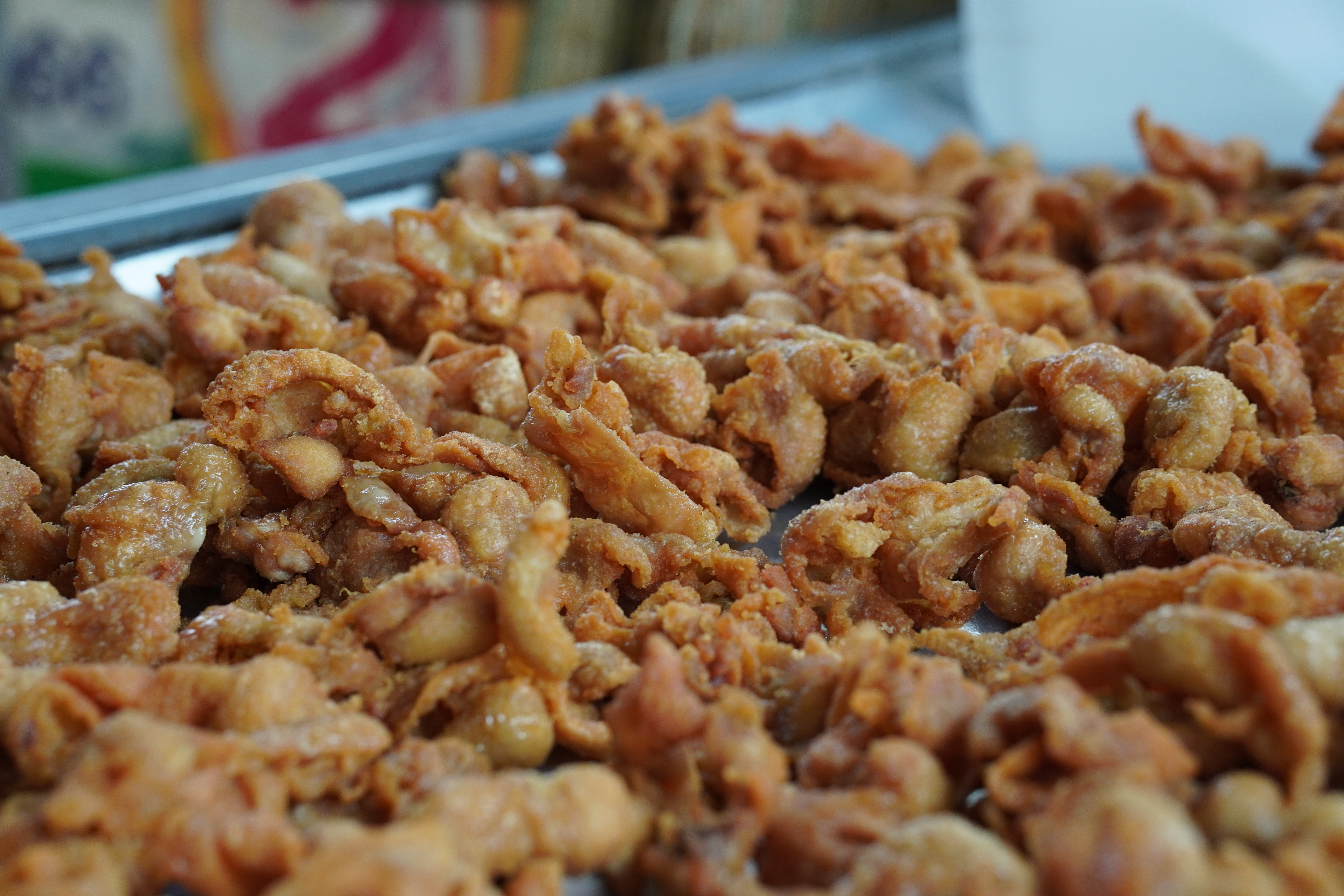 หนังไก่กรอบ